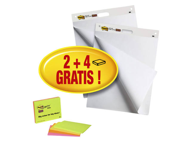 Meeting chart Post-it 559 63.5x76.2cm + notes