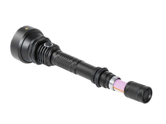 Zaklamp MAUL Helios LED 23cm accu bereik 300m 10W