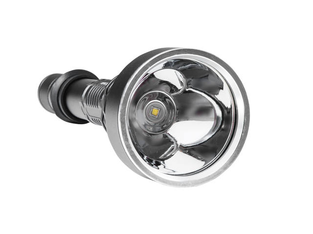 Zaklamp MAUL Helios LED 23cm accu bereik 300m 10W