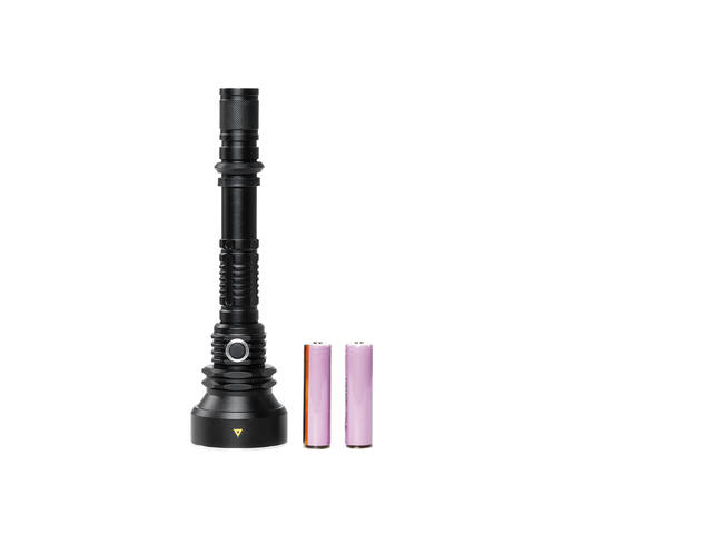 Zaklamp MAUL Helios LED 23cm accu bereik 300m 10W