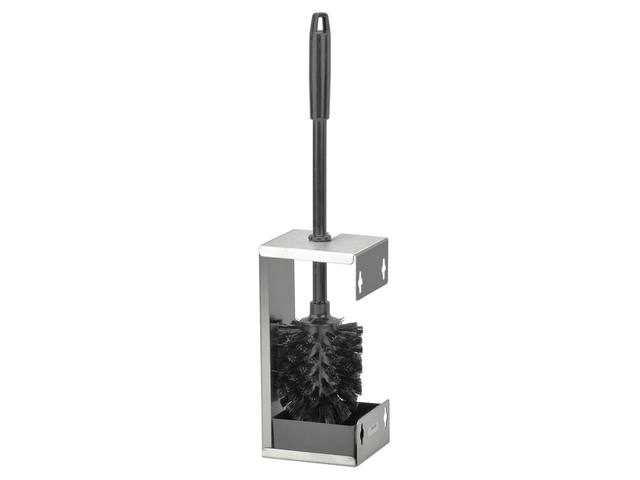 Toiletborstelset Quartzline rvs zilver
