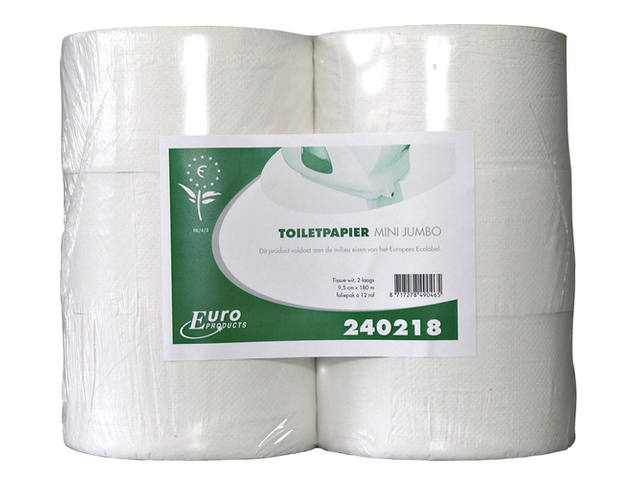 Toiletpapier Euro Products Q5 jumbo klein recycled
