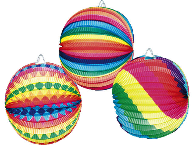 Bol lampion 23cm assorti