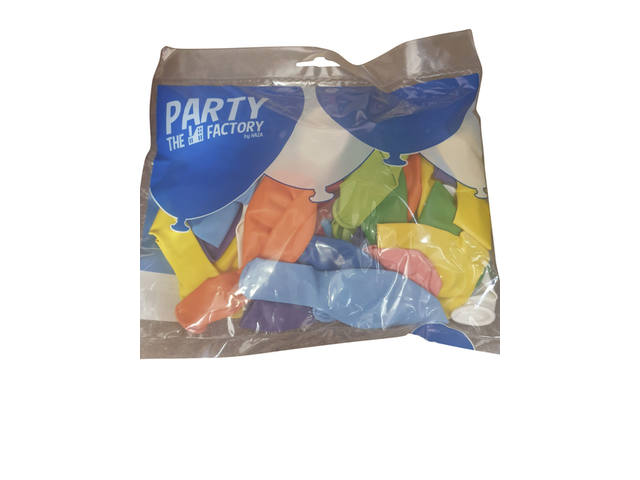 Ballonnen uni ass. 50 st. 30cm