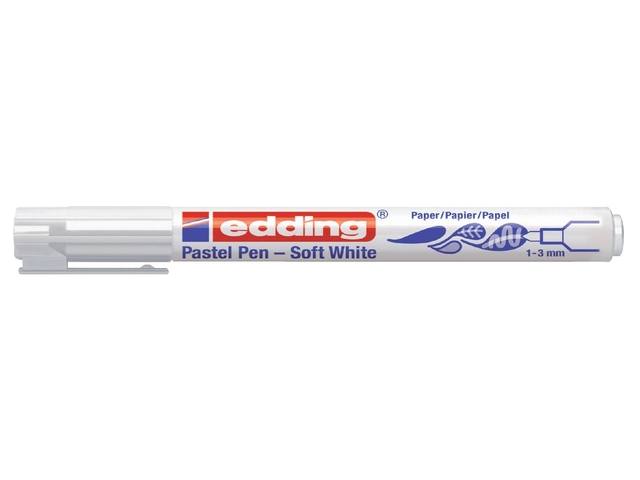 Viltstift edding 1500 soft wit