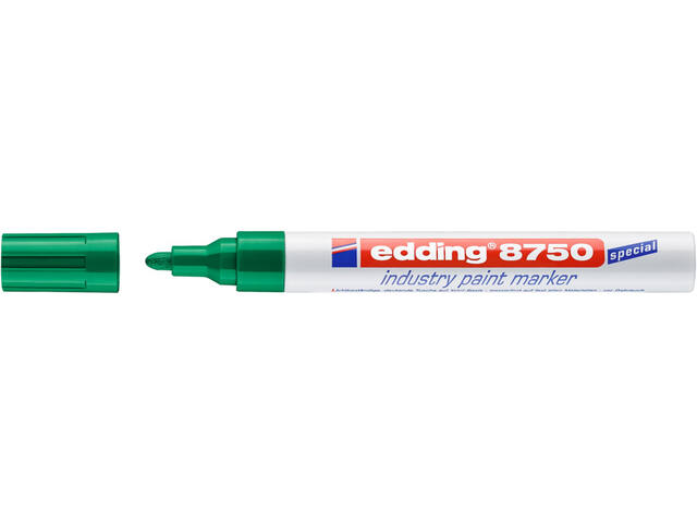 Paintmarker edding 8750 industrie 2-4mm groen