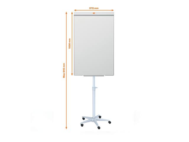 Flipover Nobo Impression Pro mobiele whiteboard