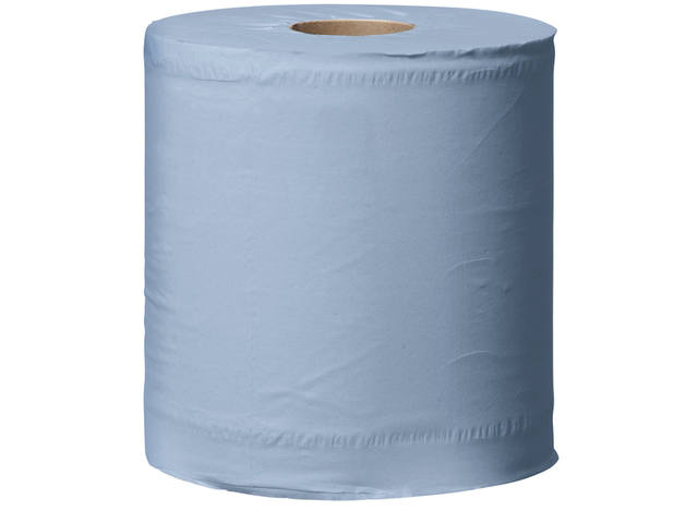 Poetspapier Tork M2 Advanced 2laags 158m blauw