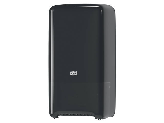 Toiletpapierdispenser Tork T6 medium duo zwart