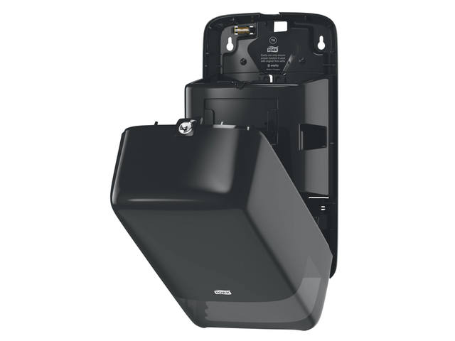 Toiletpapierdispenser Tork T6 medium duo zwart