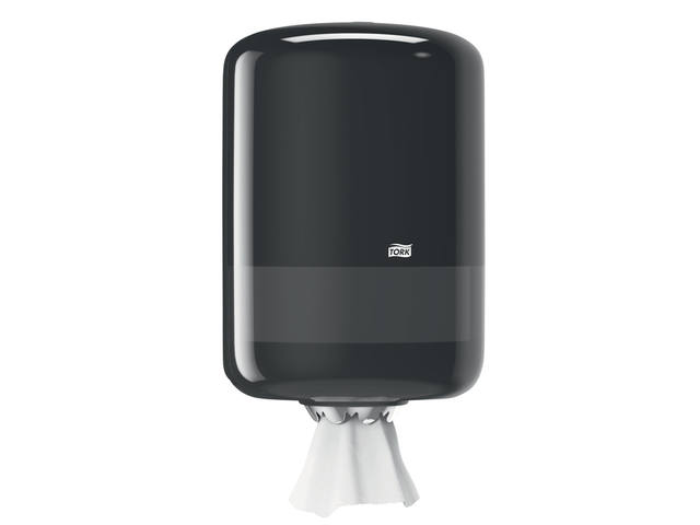 Poetspapierdispenser Tork M2 Elevation zwart