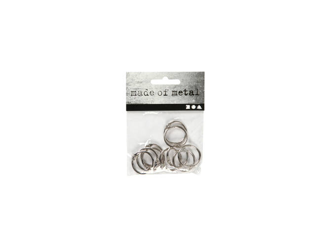 Boekbindersring Creativ Company 19mm zilver