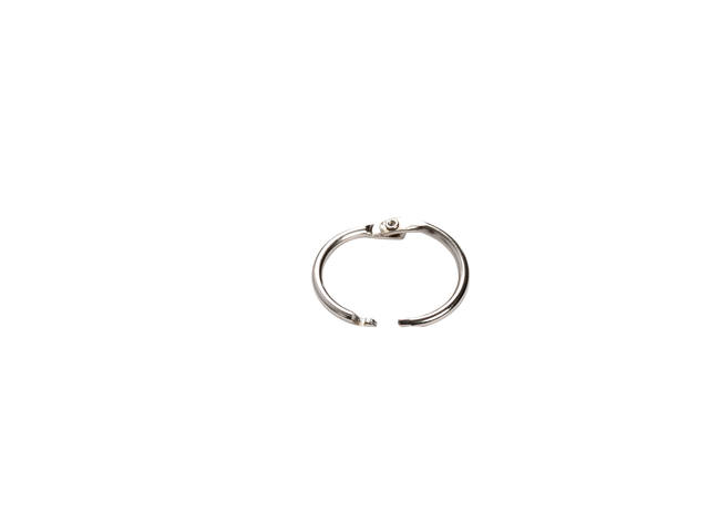 Boekbindersring Creativ Company 19mm zilver