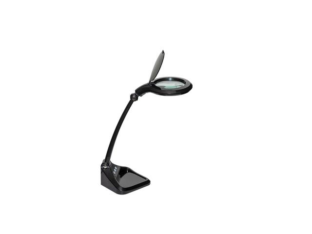 Loeplamp MAUL Iris LED dimbaar zwart