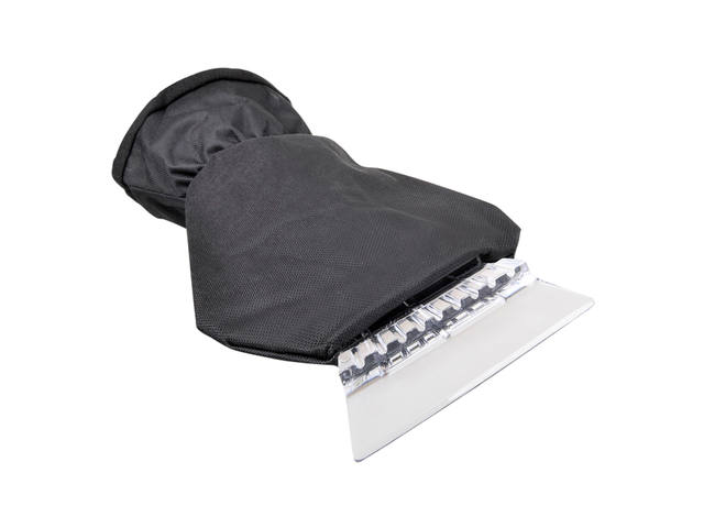 IJskrabber ProPlus met fleece handschoen assorti