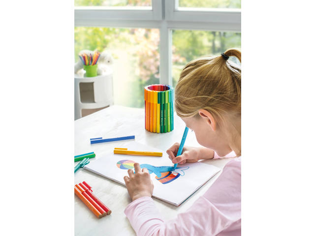 Kleurstift Faber-Castell Connector 80st cadeauset