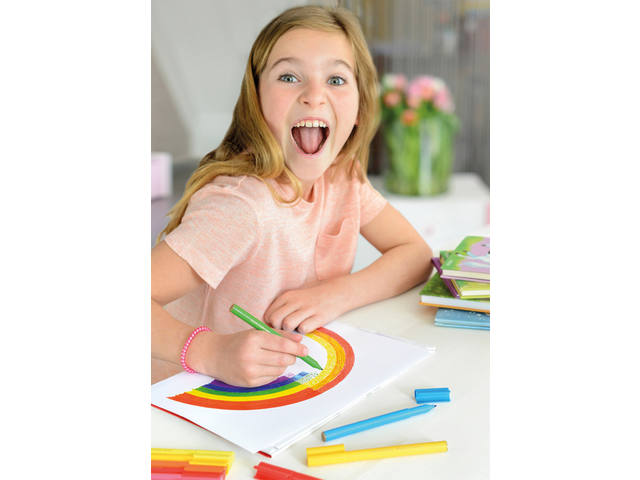 Kleurstift Faber-Castell Connector 80st cadeauset