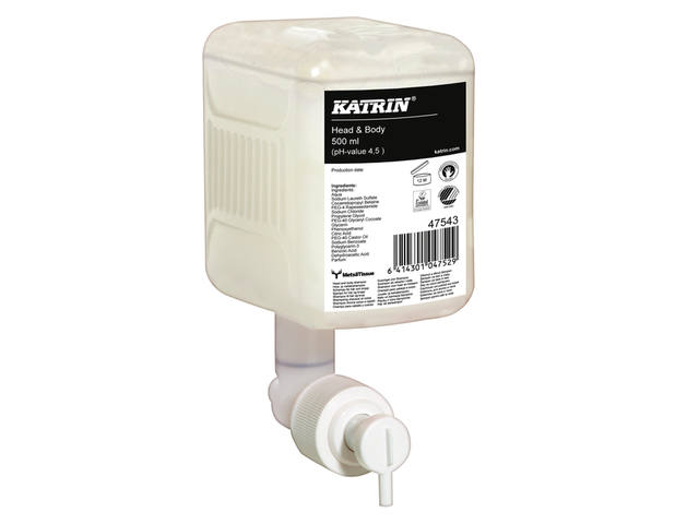 Handzeep Katrin Head and Body vloeibaar 500ml