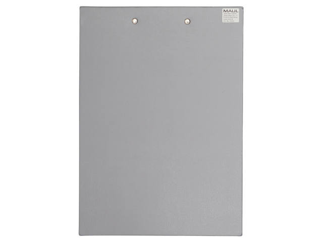 Klembord MAUL A4 staand PVC zilvergrijs