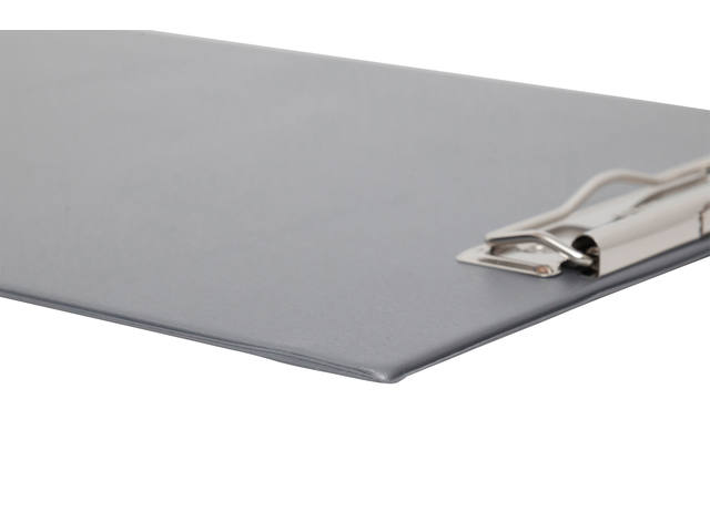 Klembord MAUL A4 staand PVC zilvergrijs