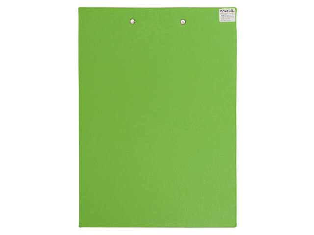 Klembord MAUL A4 staand PVC neon groen