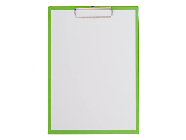 Klembord MAUL A4 staand PVC neon groen