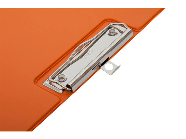 Klembordmap MAUL A4 staand penlus PVC neon oranje