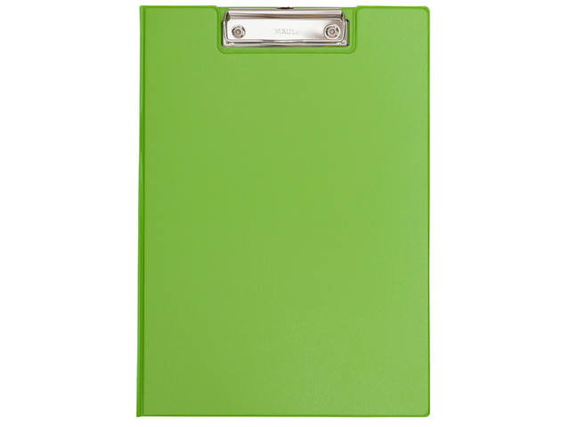 Klembordmap MAUL A4 staand penlus PVC neon groen