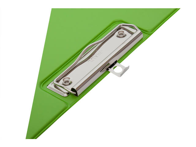 Klembordmap MAUL A4 staand penlus PVC neon groen