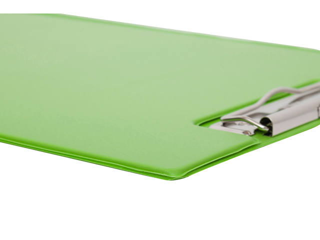 Klembordmap MAUL A4 staand penlus PVC neon groen