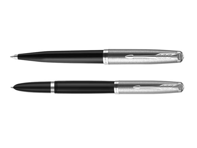 Balpen Parker 51 CT M zwart