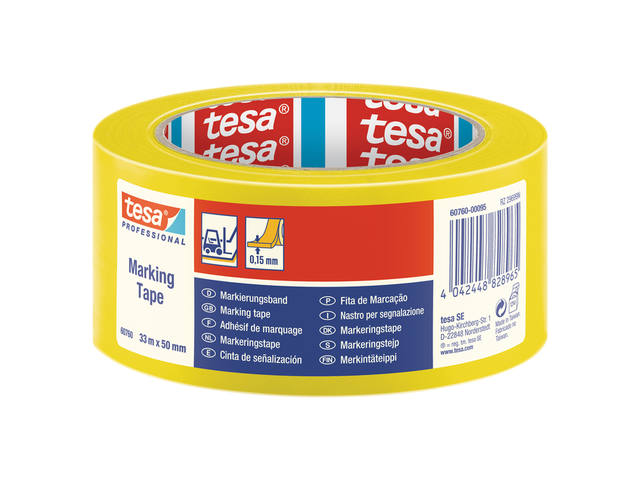 Markeringstape tesa Prof 60760 PV1 50mmx33m gl