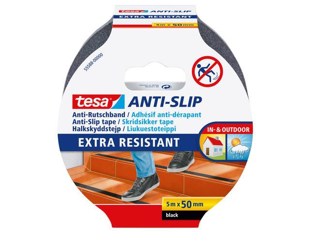 Anti-slip tape tesa 5mx50mm zwart