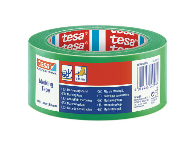 Markeringstape tesa Prof 60760 PV1 50mmx33m gn