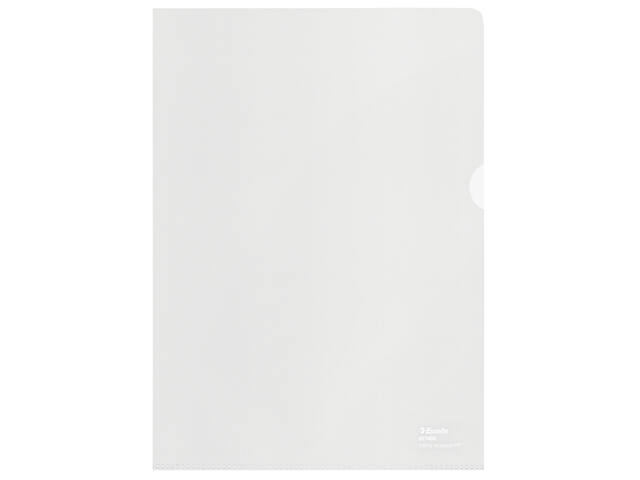 L-map Esselte A4 gerecycled transparant