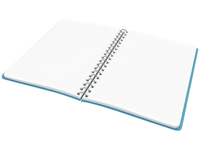 Notitieboek Leitz Cosy B5 160blz sp lijn bl