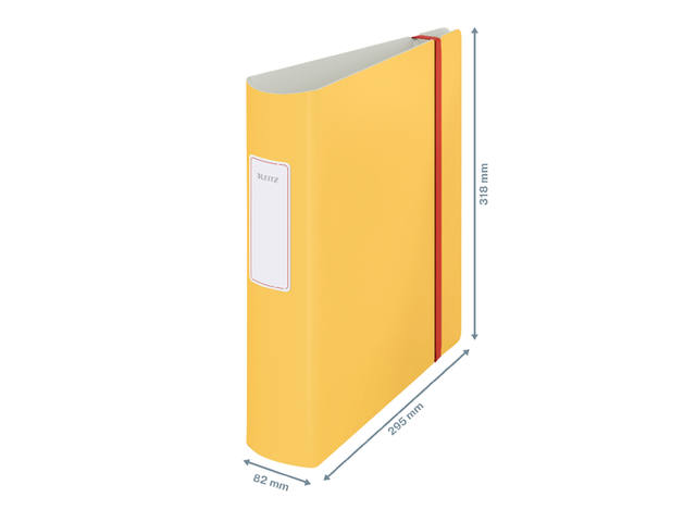 Ordner Leitz Cosy Active 180  82mm PP A4 warm geel