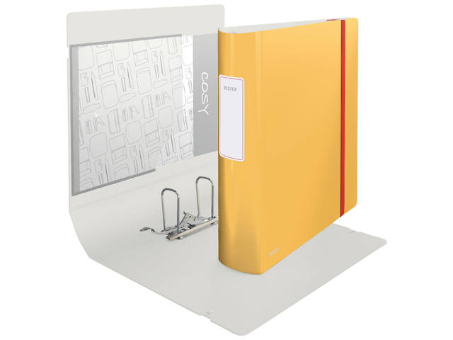 Ordner Leitz Cosy Active 180  82mm PP A4 warm geel