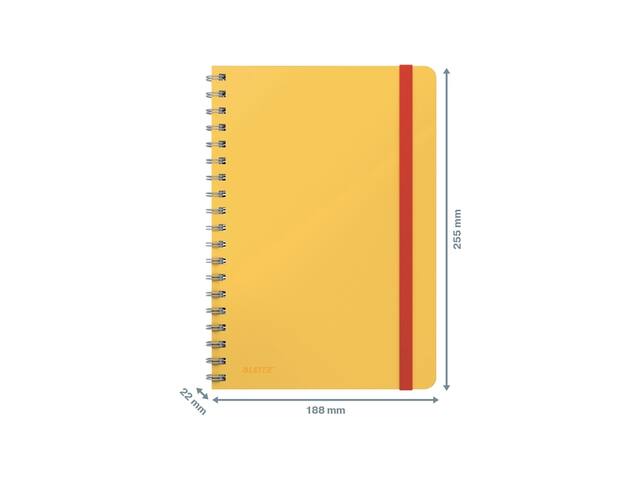 Notitieboek Leitz Cosy B5 160 blz sp lijn gl