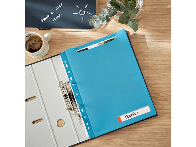 U-map Leitz Cosy harmonica A4 perforatie PP bl