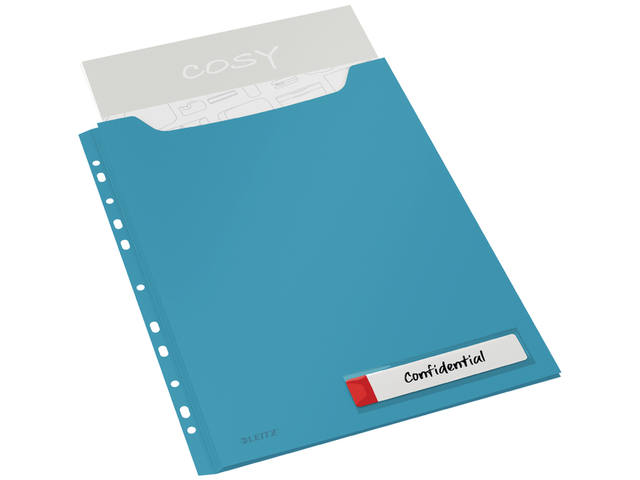 U-map Leitz Cosy harmonica A4 perforatie PP bl