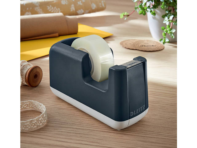 Plakbandhouder Leitz Cosy grijs