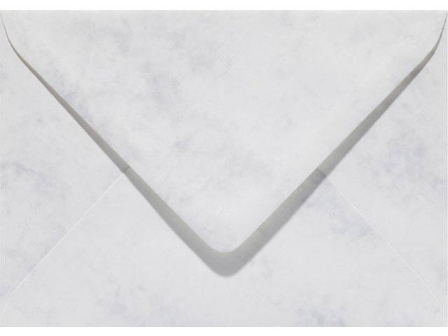 Envelop Papicolor EA5 156x220mm marmer grijswit