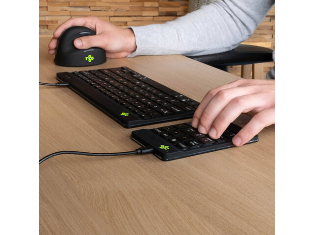 Toetsenbord R-Go Ergonomisch Numpad Break Draad