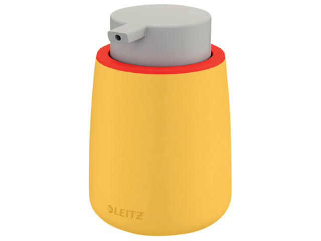 Handzeepdispenser Leitz cosy 300ml geel