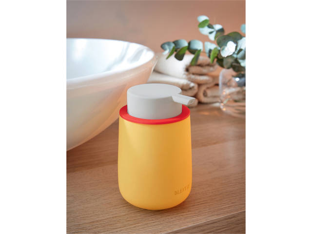 Handzeepdispenser Leitz cosy 300ml geel