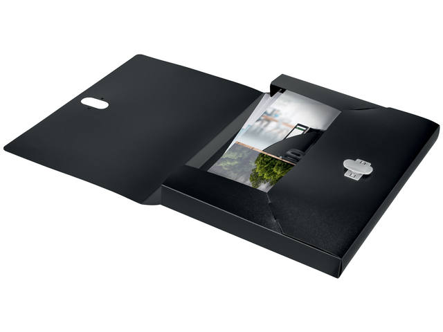 DOCUMENTENBOX LEITZ RECYCLE ZWART