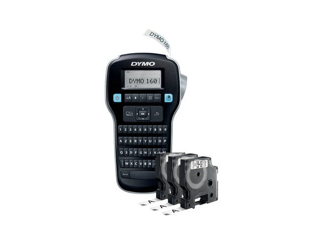 Labelprinter Dymo LabelManager 160 azerty 12mm pak