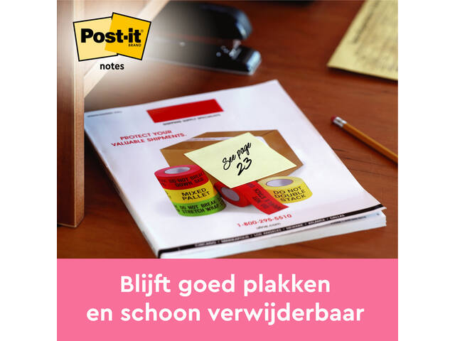 Memoblok Post-it Notes 6810 38x51mm canary yellow