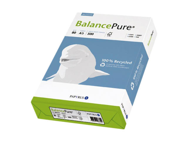 Kopieerpapier Balance Pure A3 80gr wit